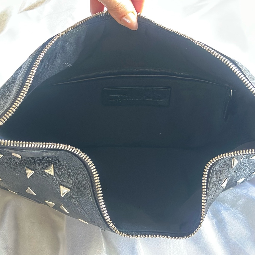 Alexander McQueen Leather Studded Manta Clutch - Picture 12 of 13